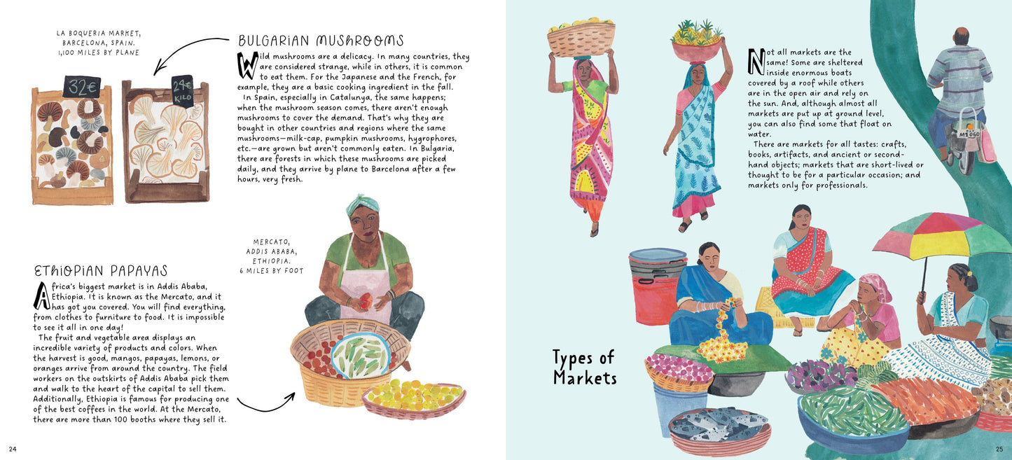 Bushel & Peck Books - Markets: A World to Discover (Children's Book)