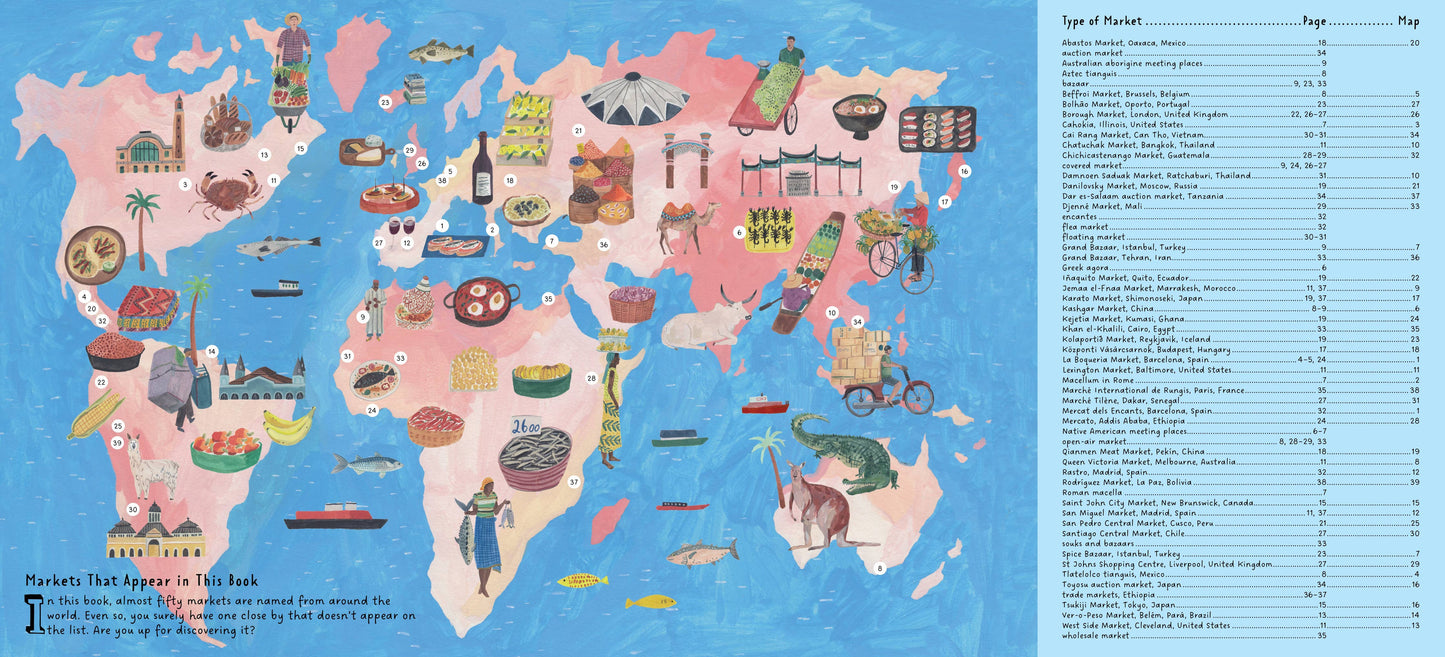 Bushel & Peck Books - Markets: A World to Discover (Children's Book)