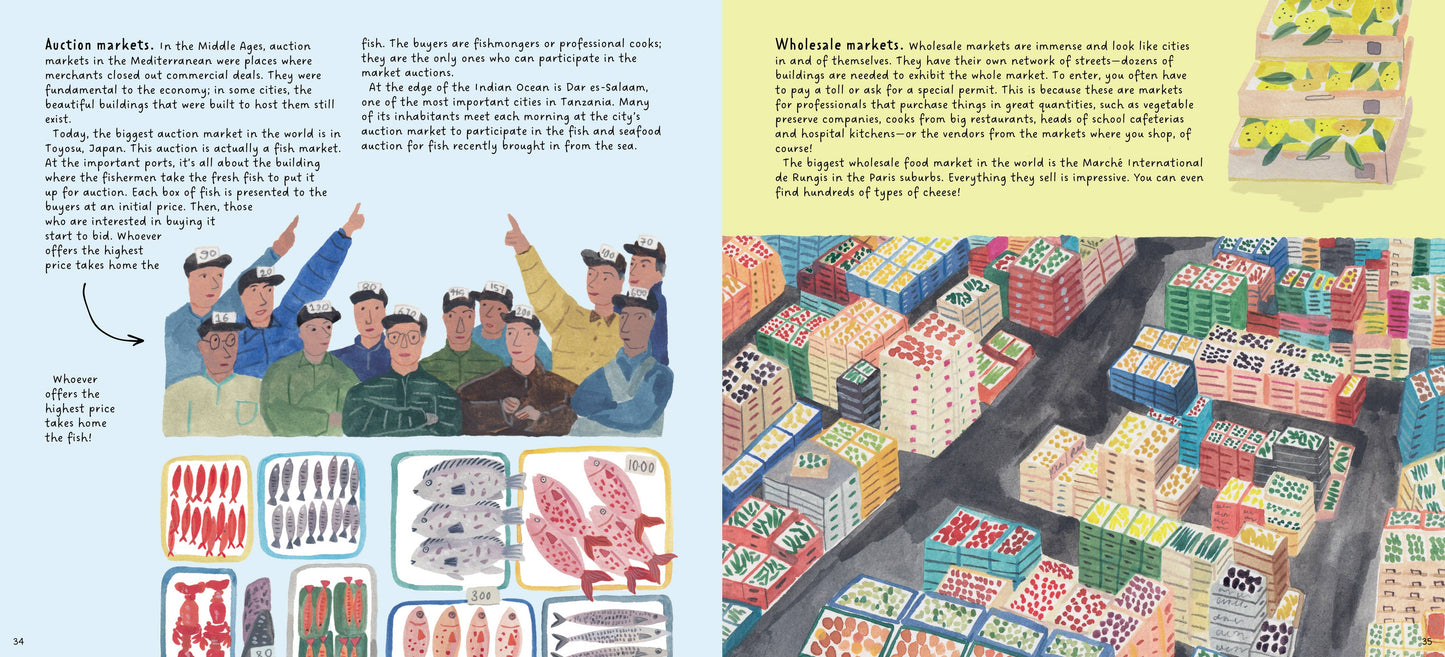 Bushel & Peck Books - Markets: A World to Discover (Children's Book)