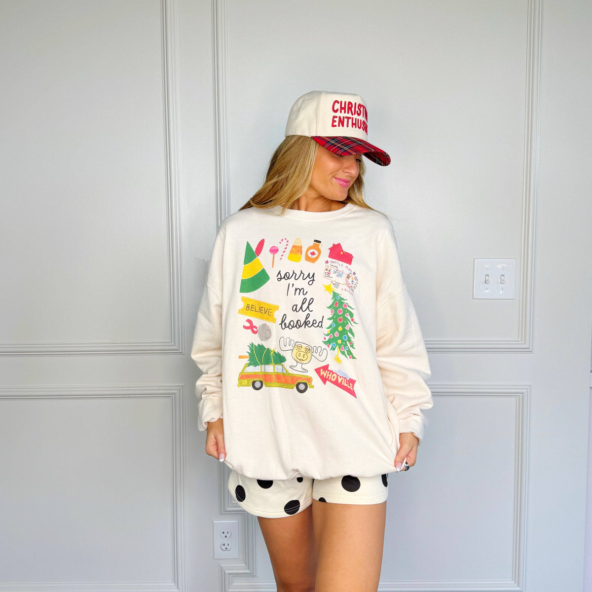 Poppy & Pine - Sorry I'm All Booked Sweatshirt