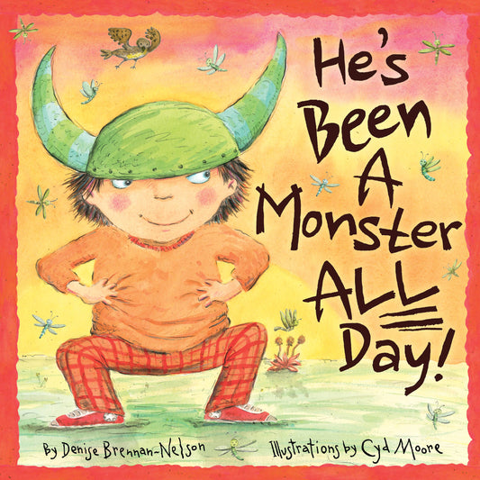 He's Been A Monster All Day picture book
