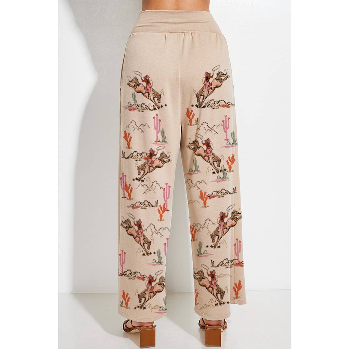 Phil Love - Cowgirl crop tank top and maximized pants set