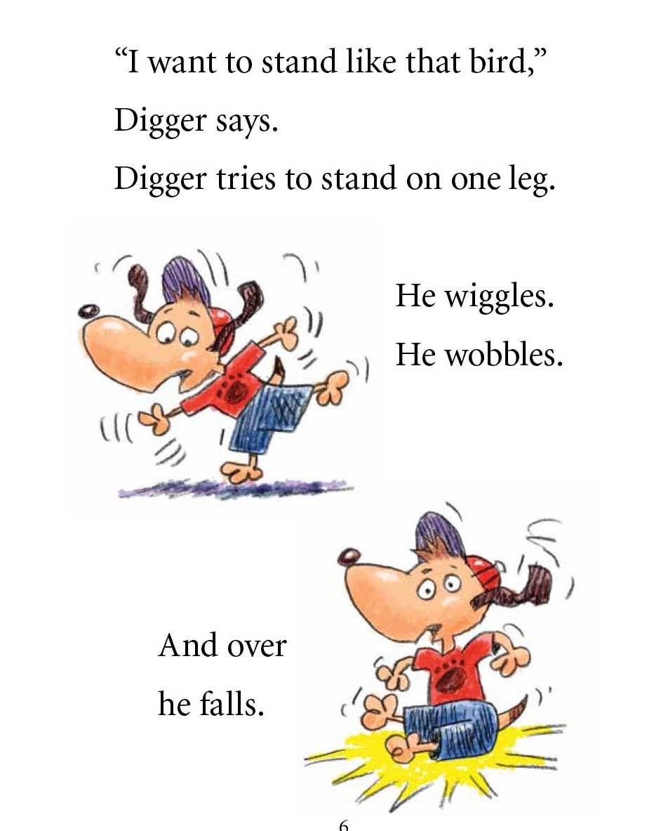 Digger and Daisy Go to the Zoo picture book