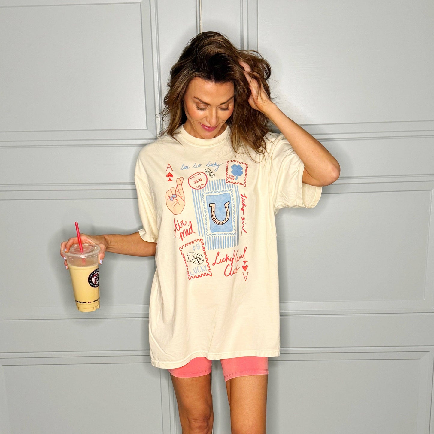 Poppy & Pine - Lucky Girl Club Tee