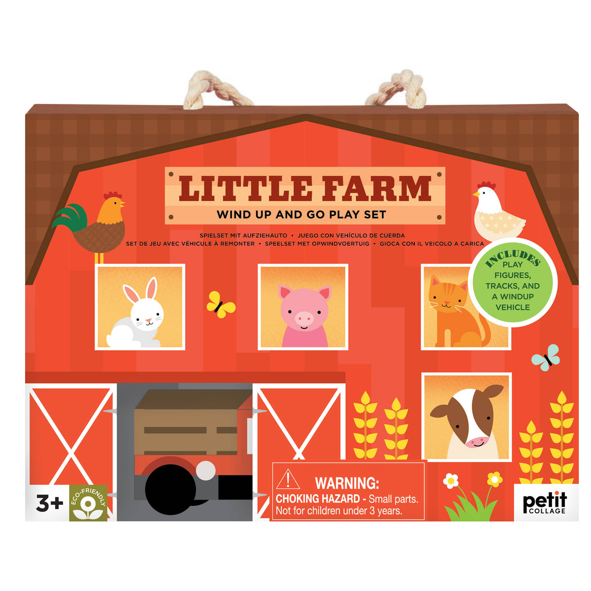 Chronicle Books - Little Farm Wind Up and Go Playset
