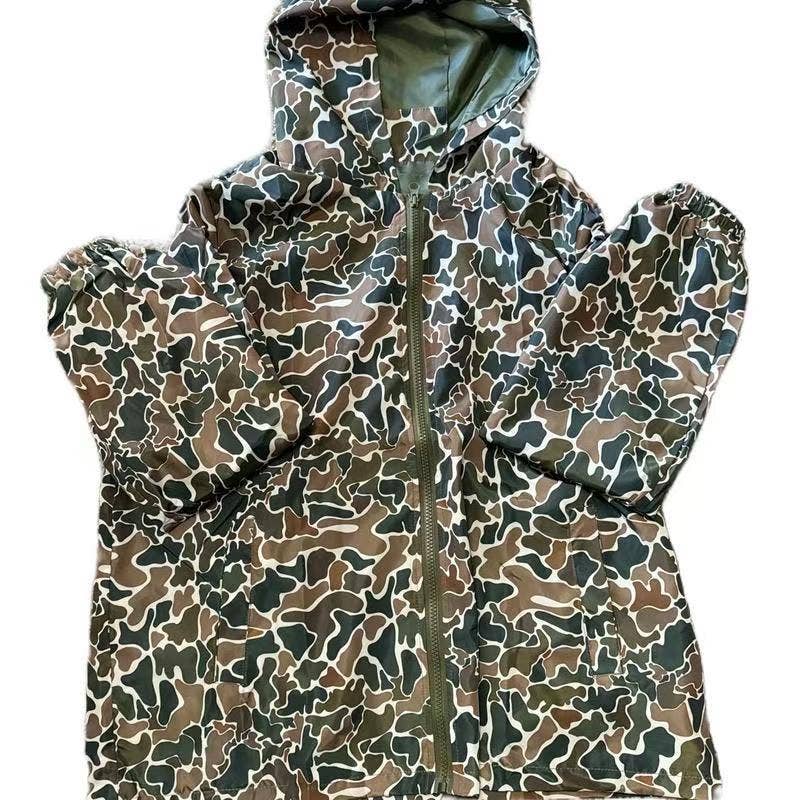 Rosa Clothing - Outdoor Hunting camo windbreaker lightweight jacket