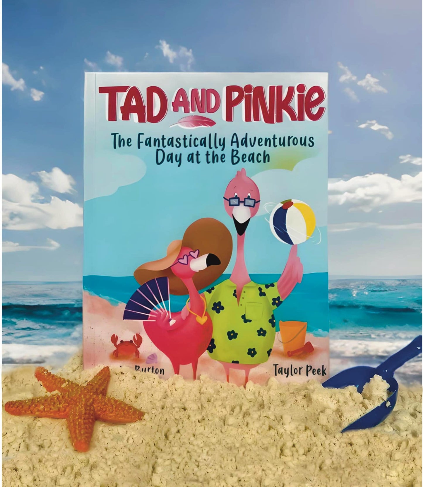 Tad and Pinkie-The Fantastically Adventurous Day at the Beach (Hard Cover) Pre-Order Available Now