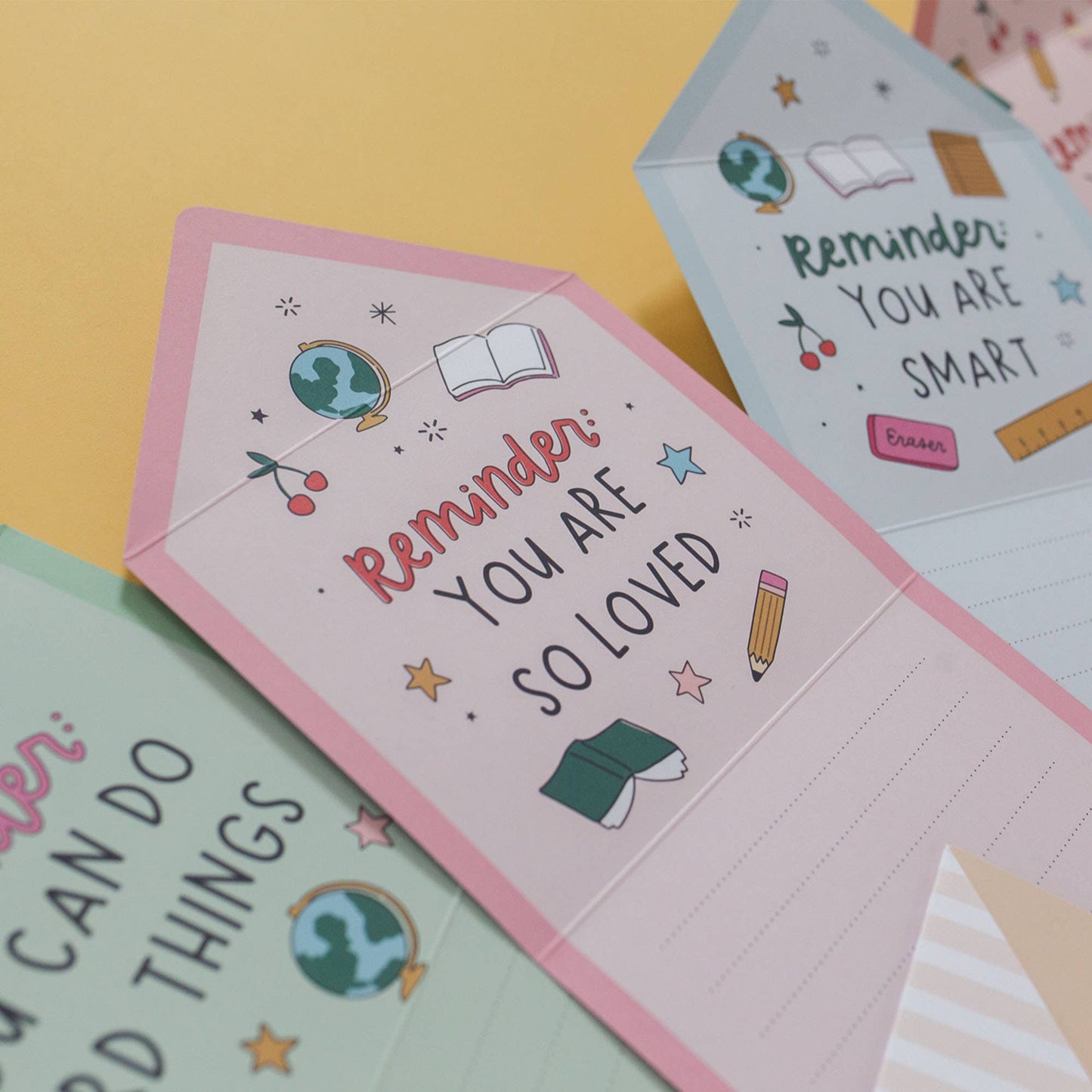 Pippi Post - Lunch Box Stationery Notes Set