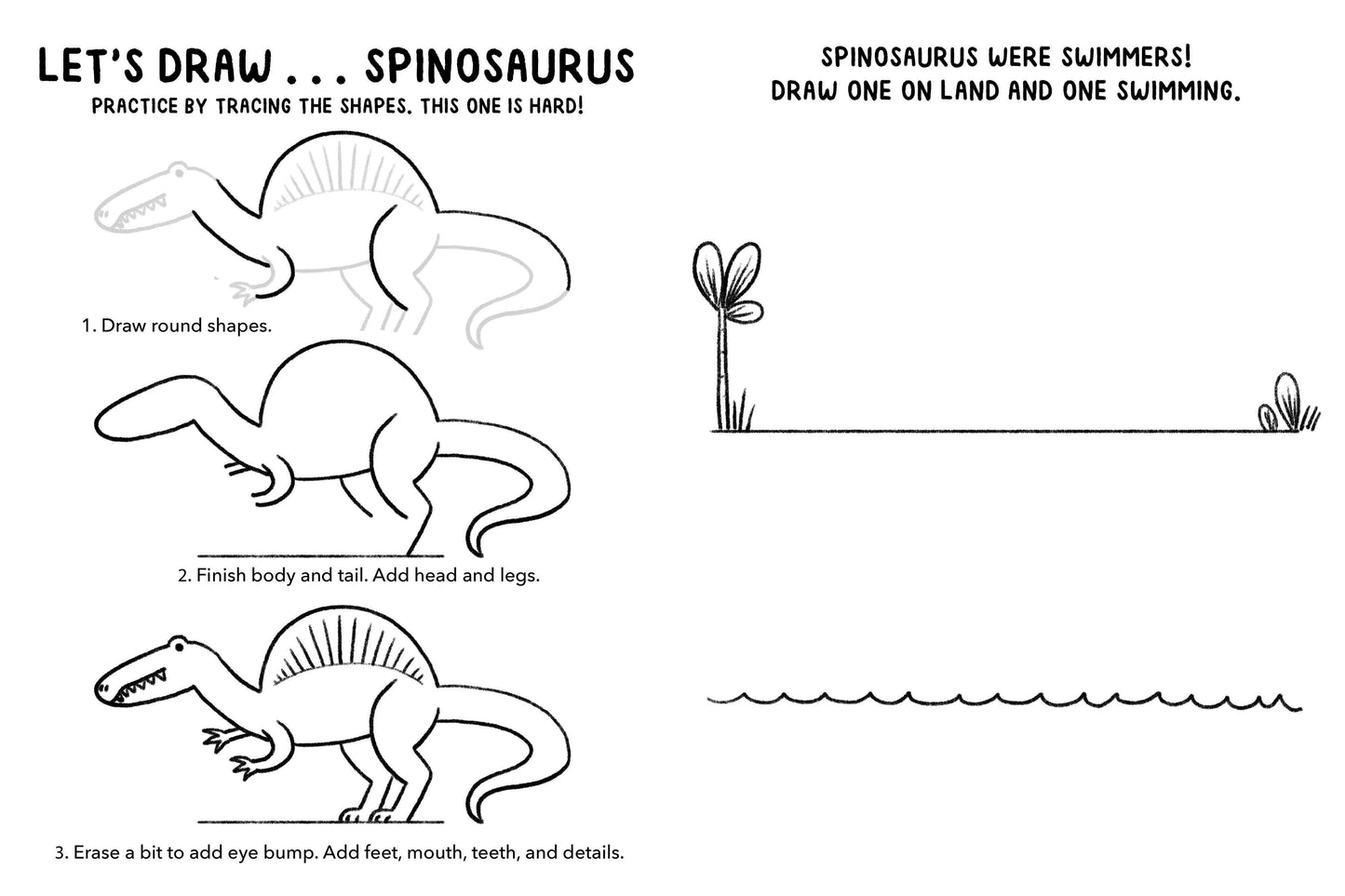 Bushel & Peck Books - Mini Doodles: Let's Draw Dinosaurs