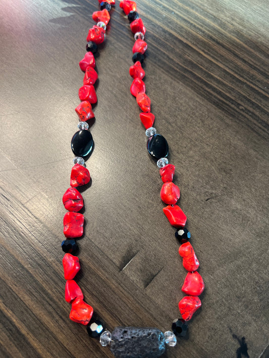 Color Me Red Necklace