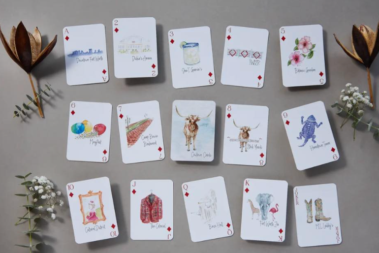 Cowtown Playing Cards