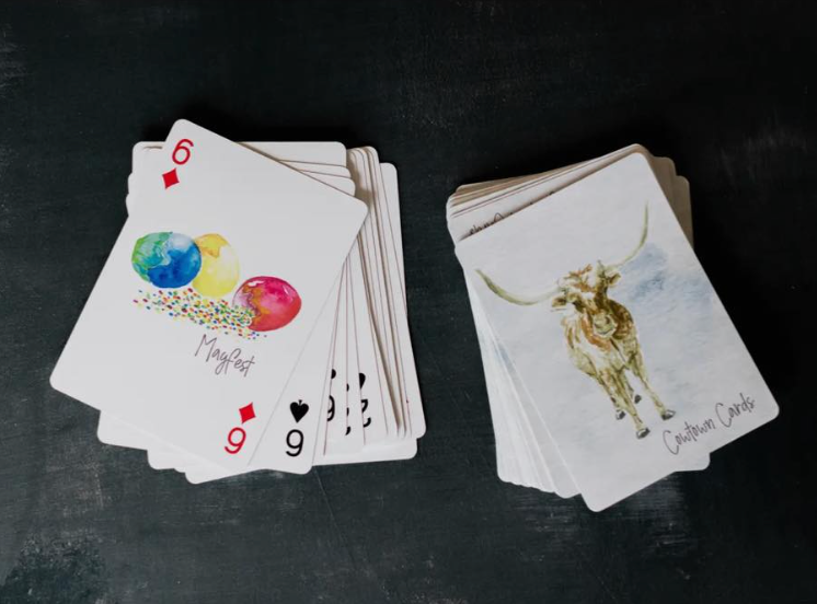 Cowtown Playing Cards