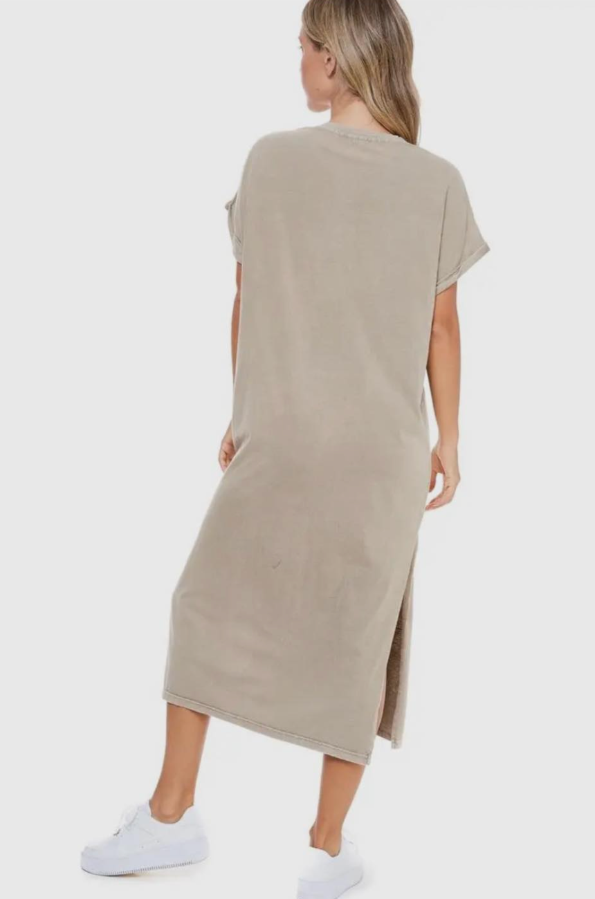 Roping Midi Dress