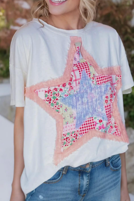 Quilted Star Tee