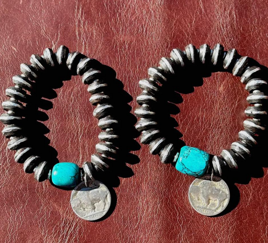 Buffalo Coin Bracelet