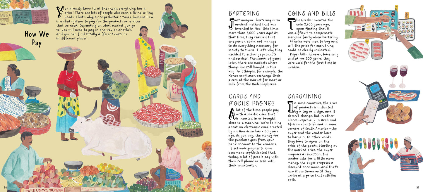 Bushel & Peck Books - Markets: A World to Discover (Children's Book)