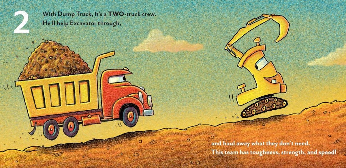 Chronicle Books - Excavator's 123