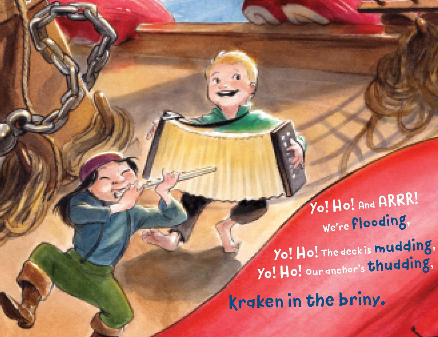 Monsters in the Briny, a children's picture book