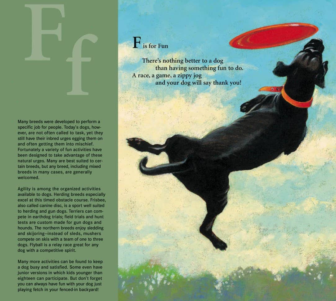 W is for Woof: A Dog picture book