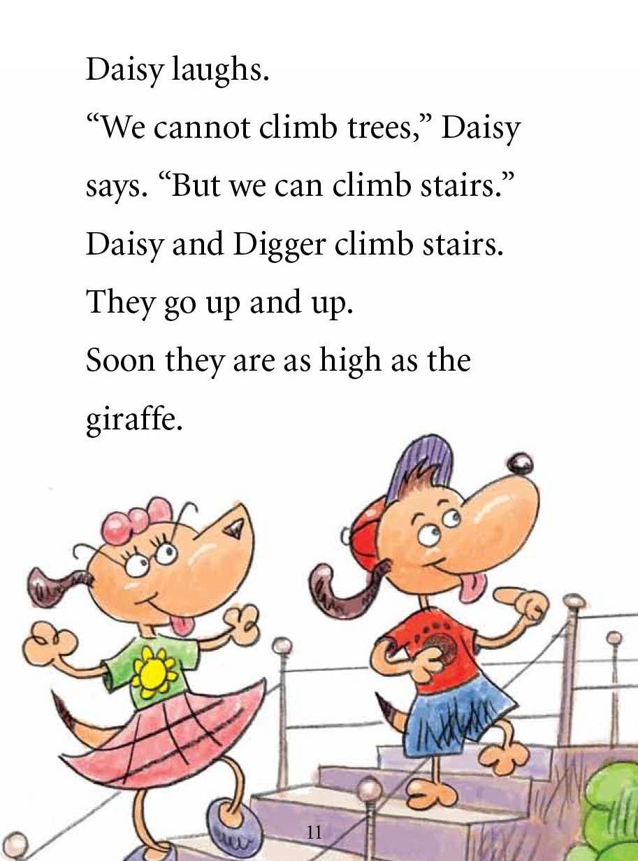 Digger and Daisy Go to the Zoo picture book