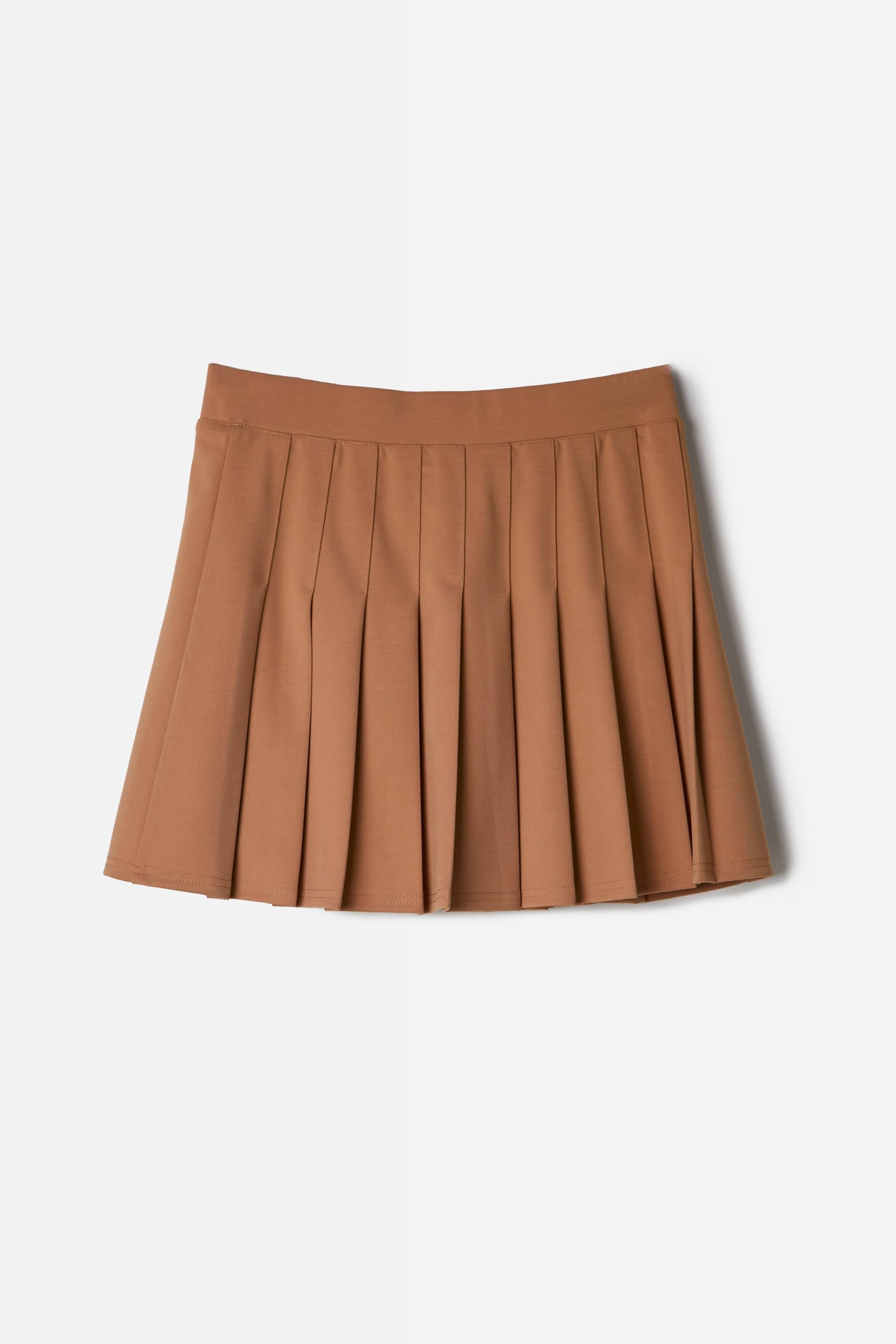 Stretch Fabric Pleated Skort - Preorders