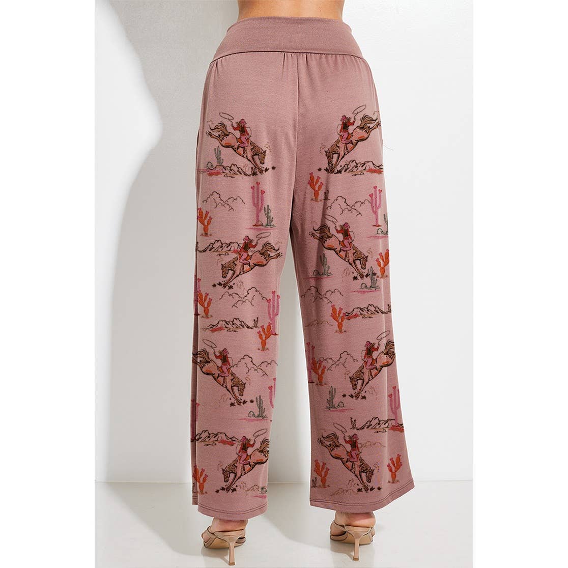 Phil Love - Cowgirl crop tank top and maximized pants set