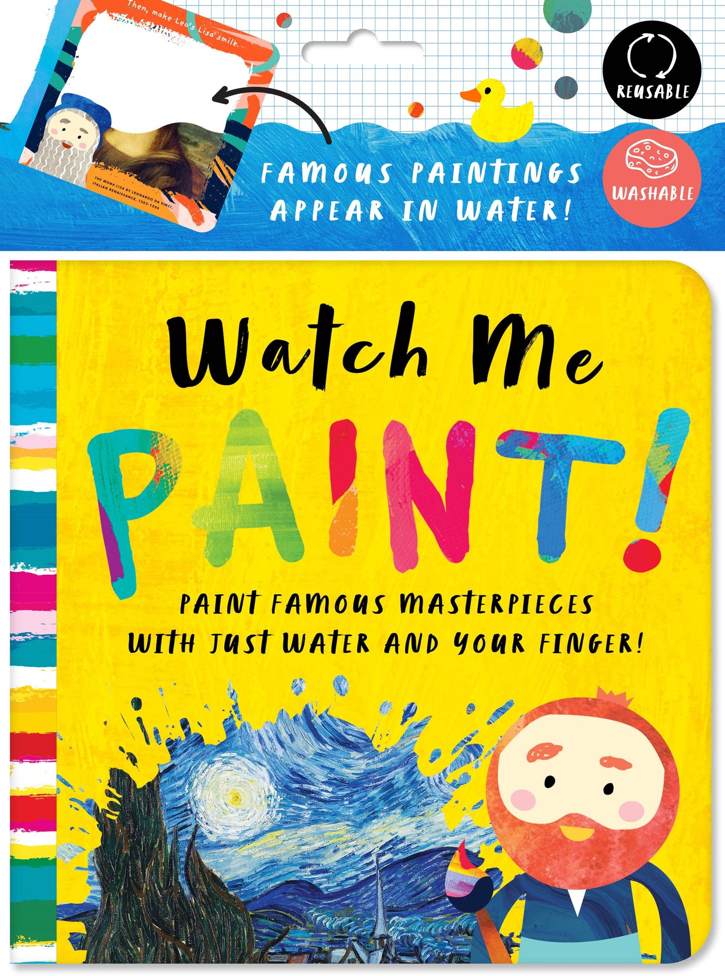 Bushel & Peck Books - Watch Me Paint! (Color-Changing Bath Children's Book)