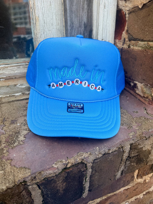 Pierce + Pine - America Friendship Bracelet Foam Trucker