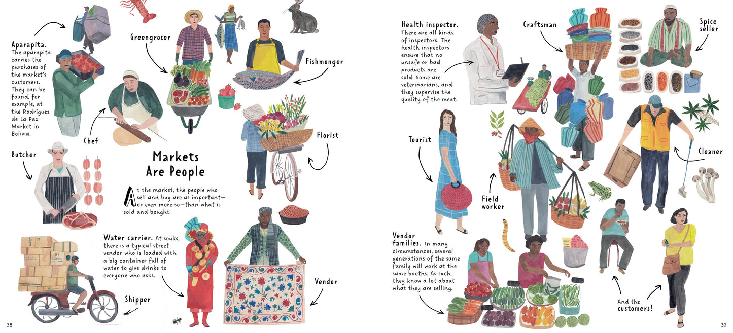 Bushel & Peck Books - Markets: A World to Discover (Children's Book)