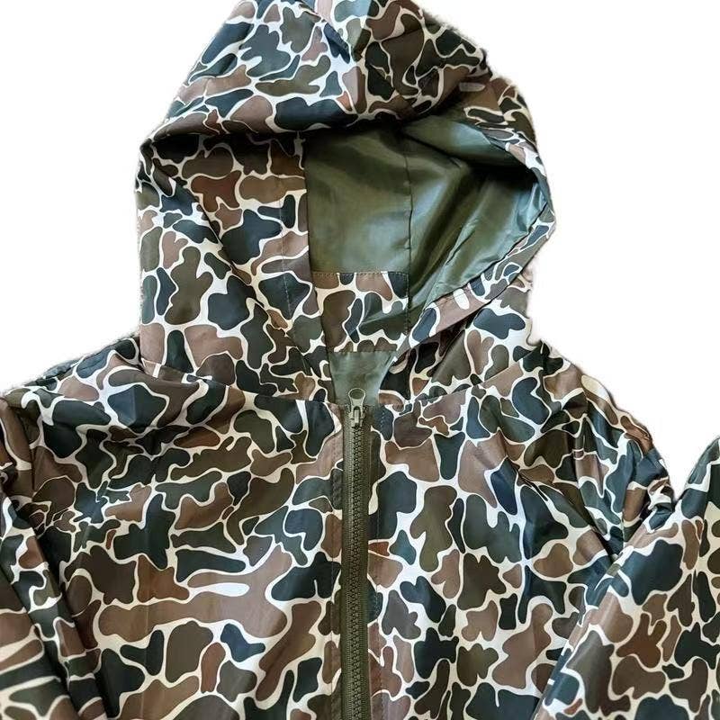 Rosa Clothing - Outdoor Hunting camo windbreaker lightweight jacket