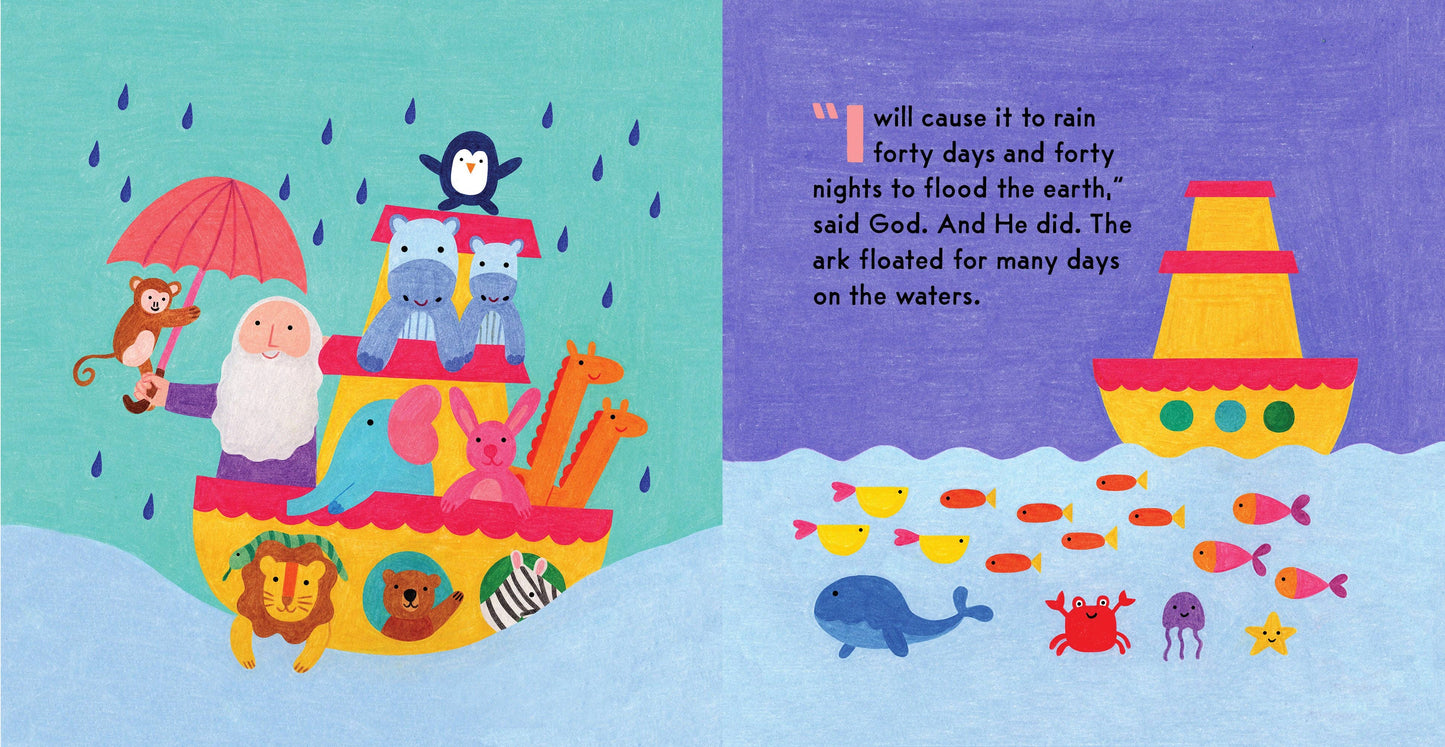 Bushel & Peck Books - Noah's Ark: A Color-Changing Bath Book
