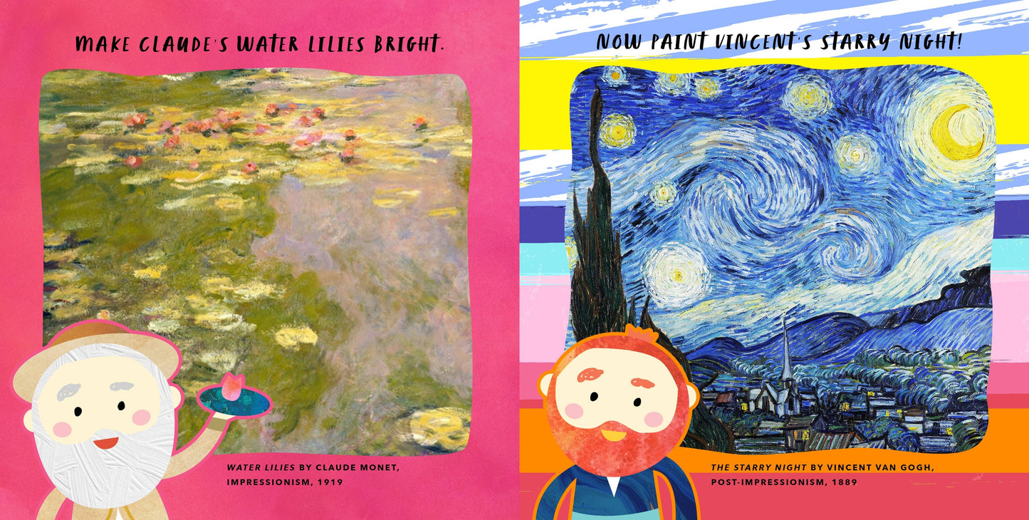 Bushel & Peck Books - Watch Me Paint! (Color-Changing Bath Children's Book)