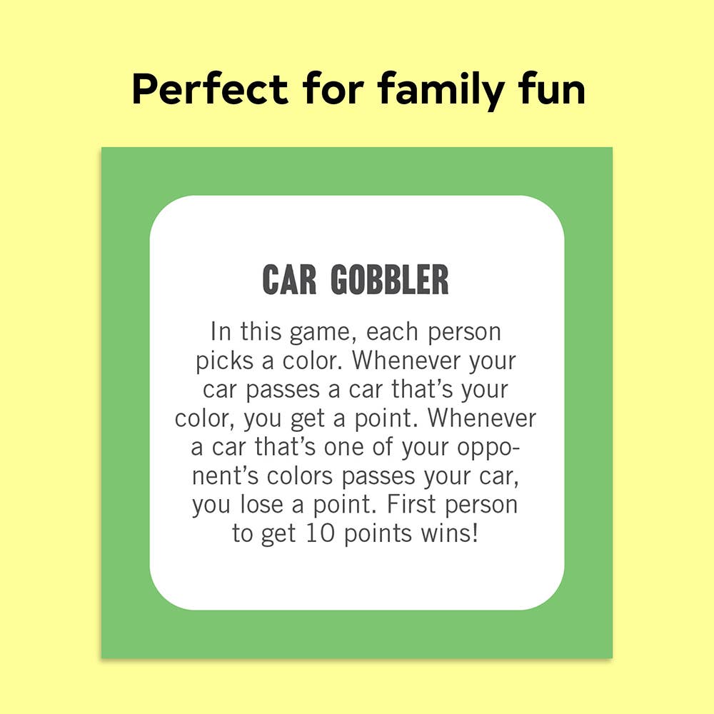 Chronicle Books - On-the-Go Amusements: 50 Cool Things to Do in the Car