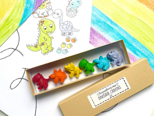 KagesKrayons - Dinosaur Crayons Gift Box V2