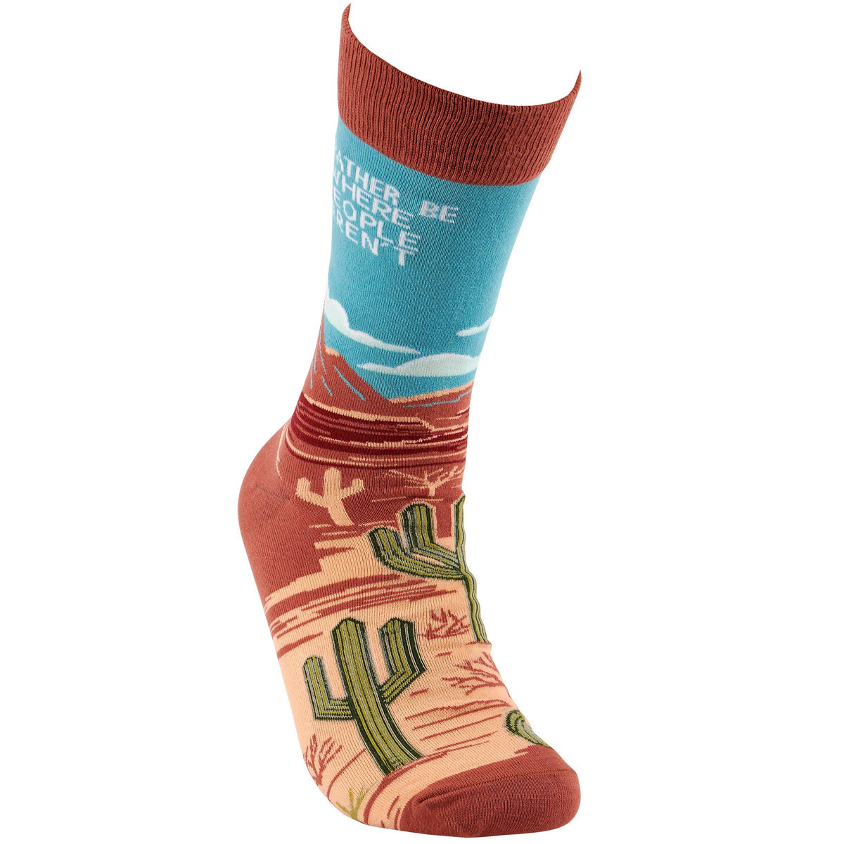 Primitives by Kathy - Rather Be Where People Aren't Socks