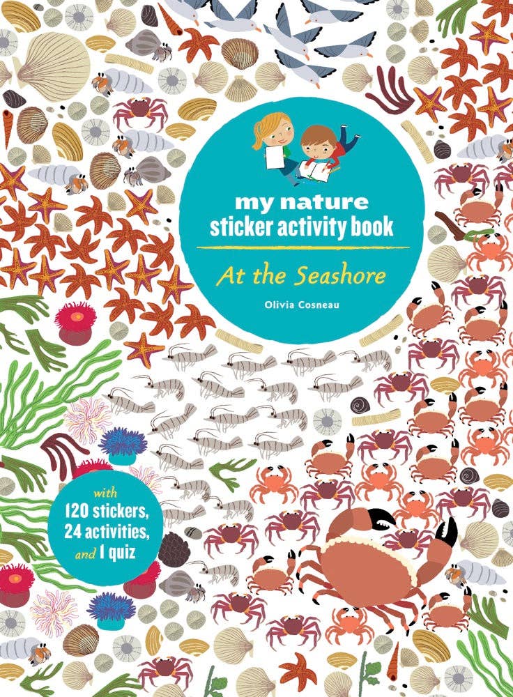 Chronicle Books - At the Seashore: My Nature Stkr Act Bk