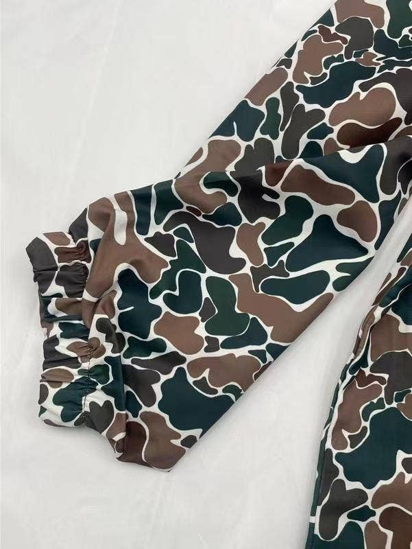 Rosa Clothing - Outdoor Hunting camo windbreaker lightweight jacket