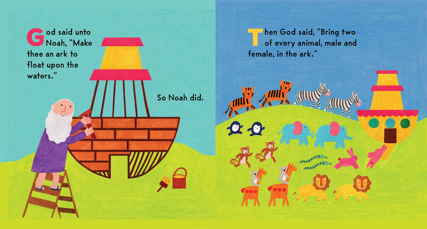 Bushel & Peck Books - Noah's Ark: A Color-Changing Bath Book