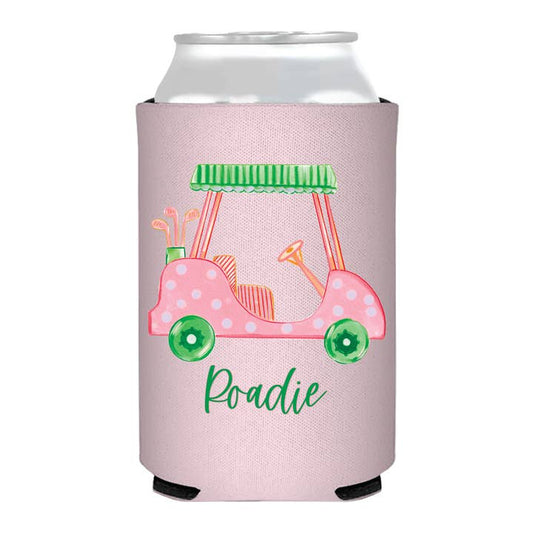 Sip Hip Hooray - Girly Golf Cart Masters Can Cooler- Masters