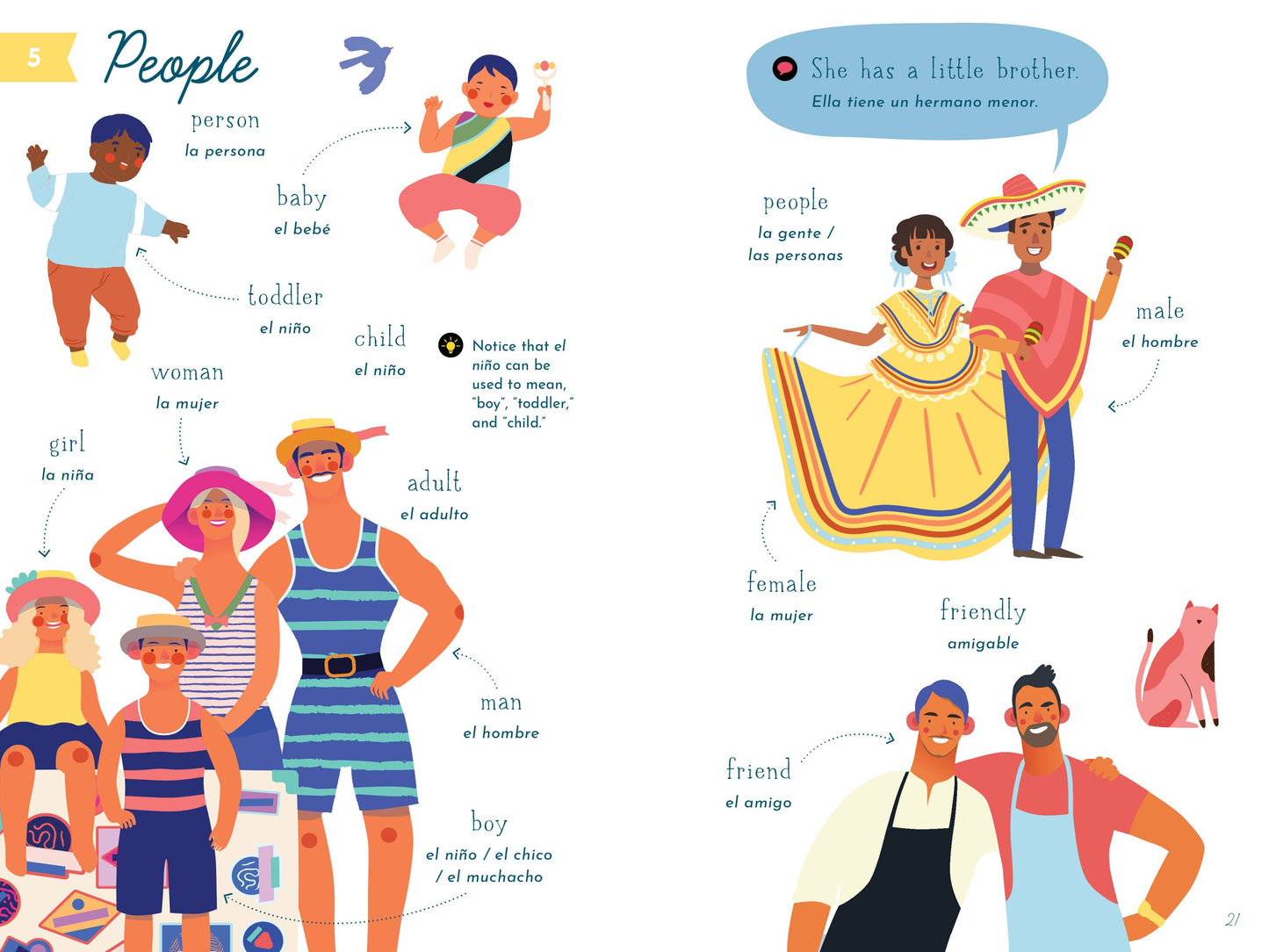 Bushel & Peck Books - My First Book of Spanish (Children's Book)