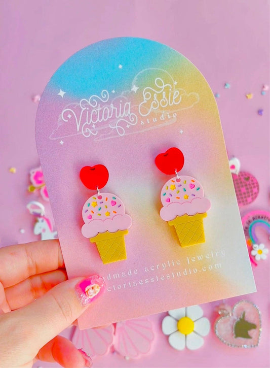 Victoria Essie Studio - Ice Cream Earrings