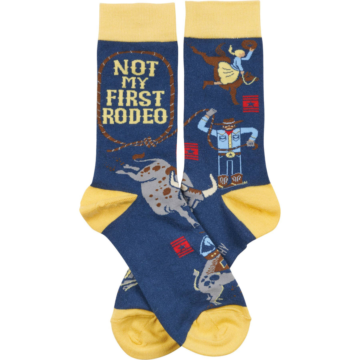 Primitives by Kathy - Not My First Rodeo Socks