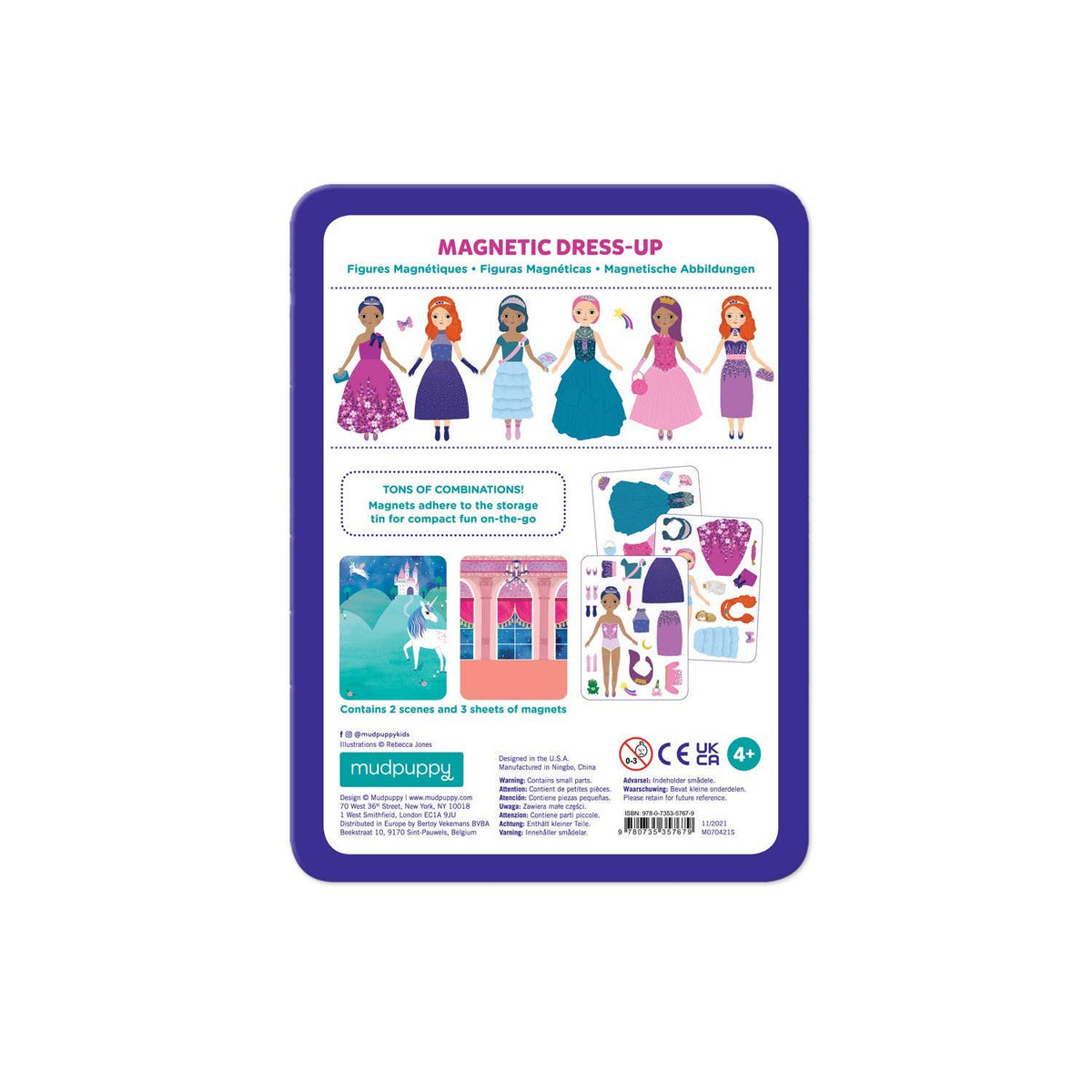 Chronicle Books - Princess Magic Magnetic Dress-up