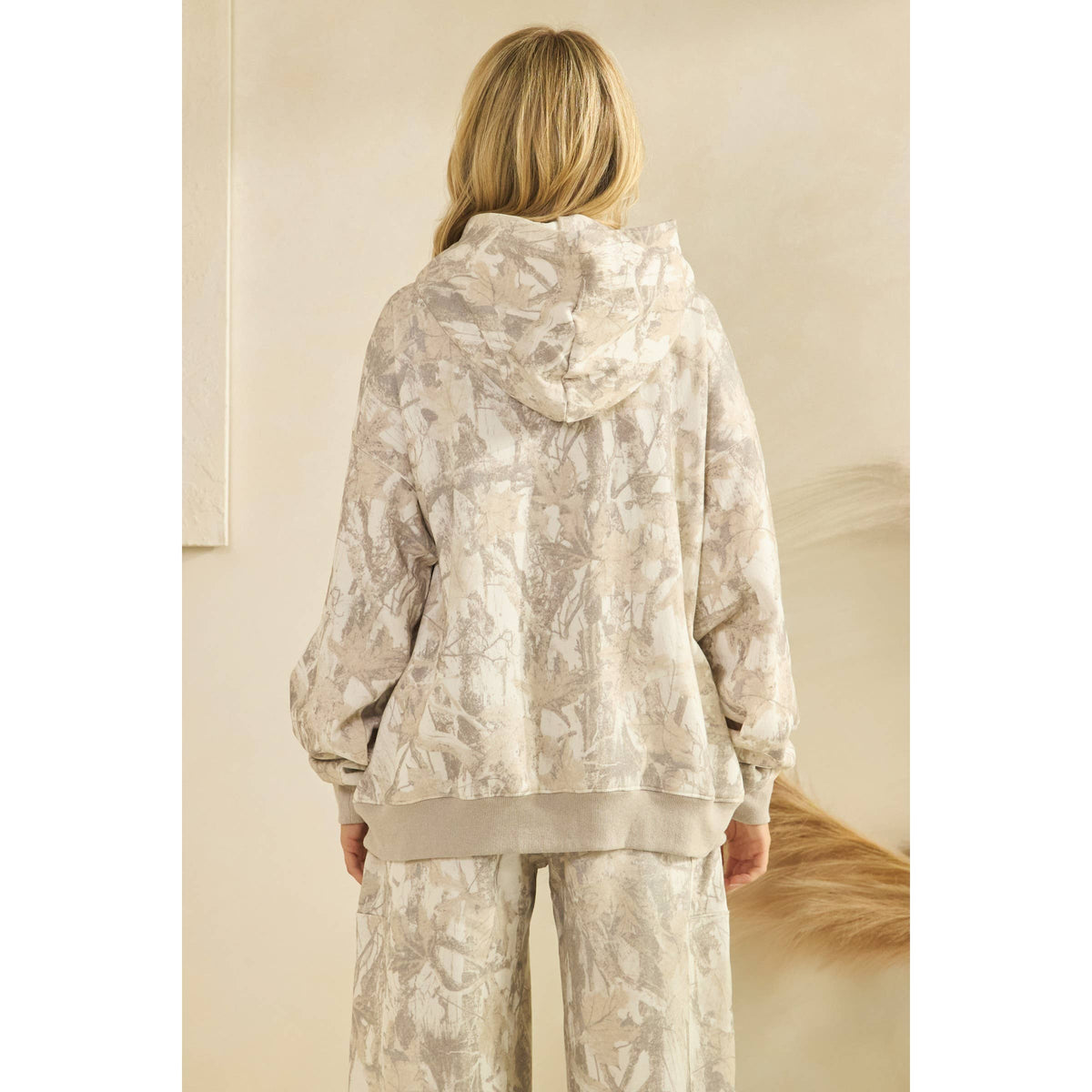 Veveret - Printed Fleece Hoodie