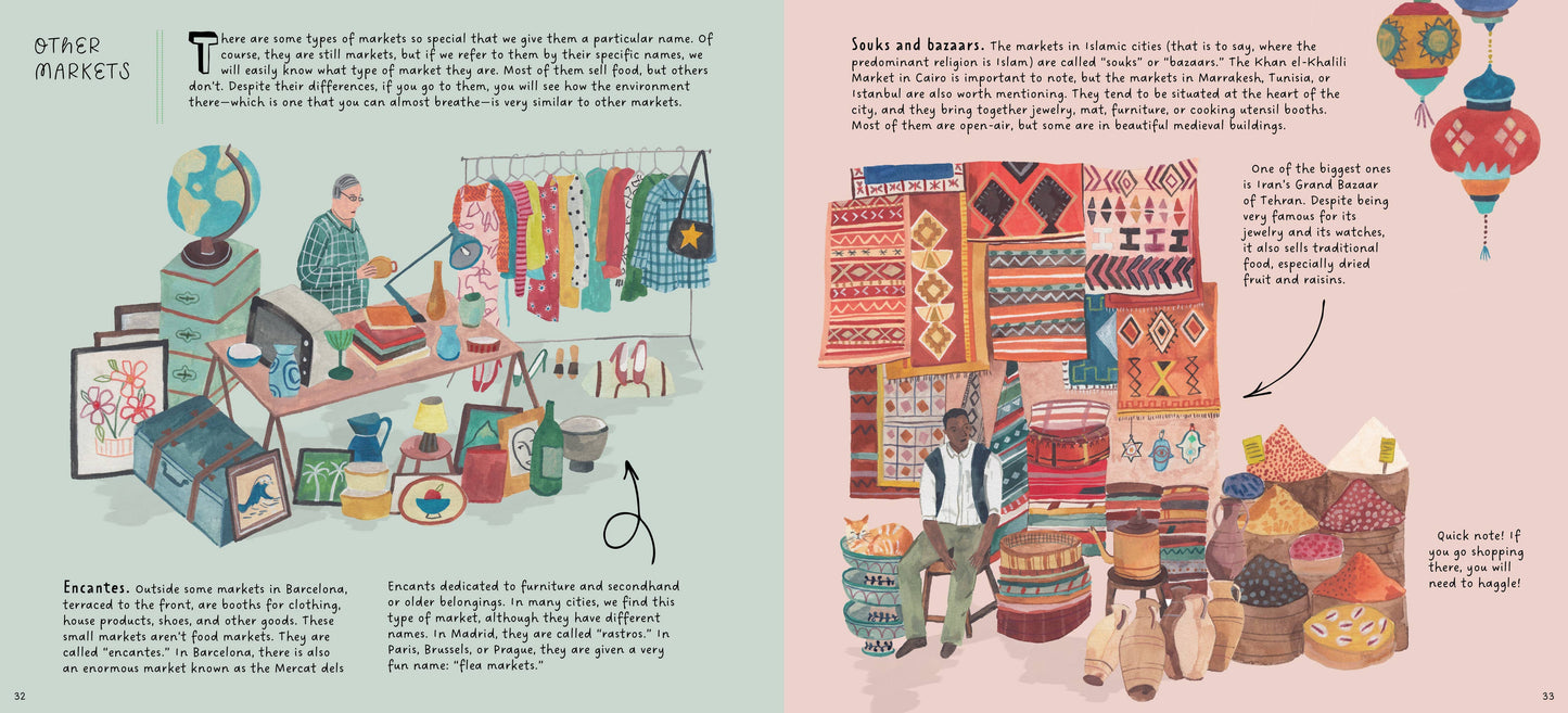 Bushel & Peck Books - Markets: A World to Discover (Children's Book)