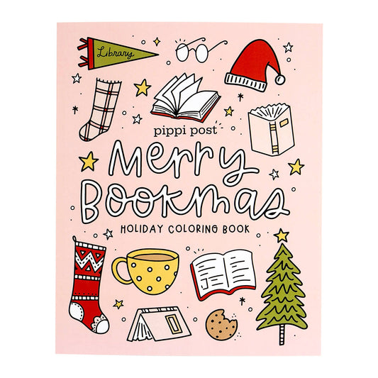 Pippi Post - Merry Bookmas Holiday Coloring Book