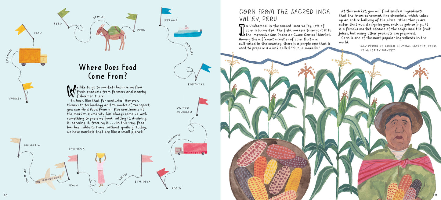 Bushel & Peck Books - Markets: A World to Discover (Children's Book)