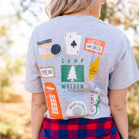 Pippi Post - Camp Walden Pippi Tee - Ash
