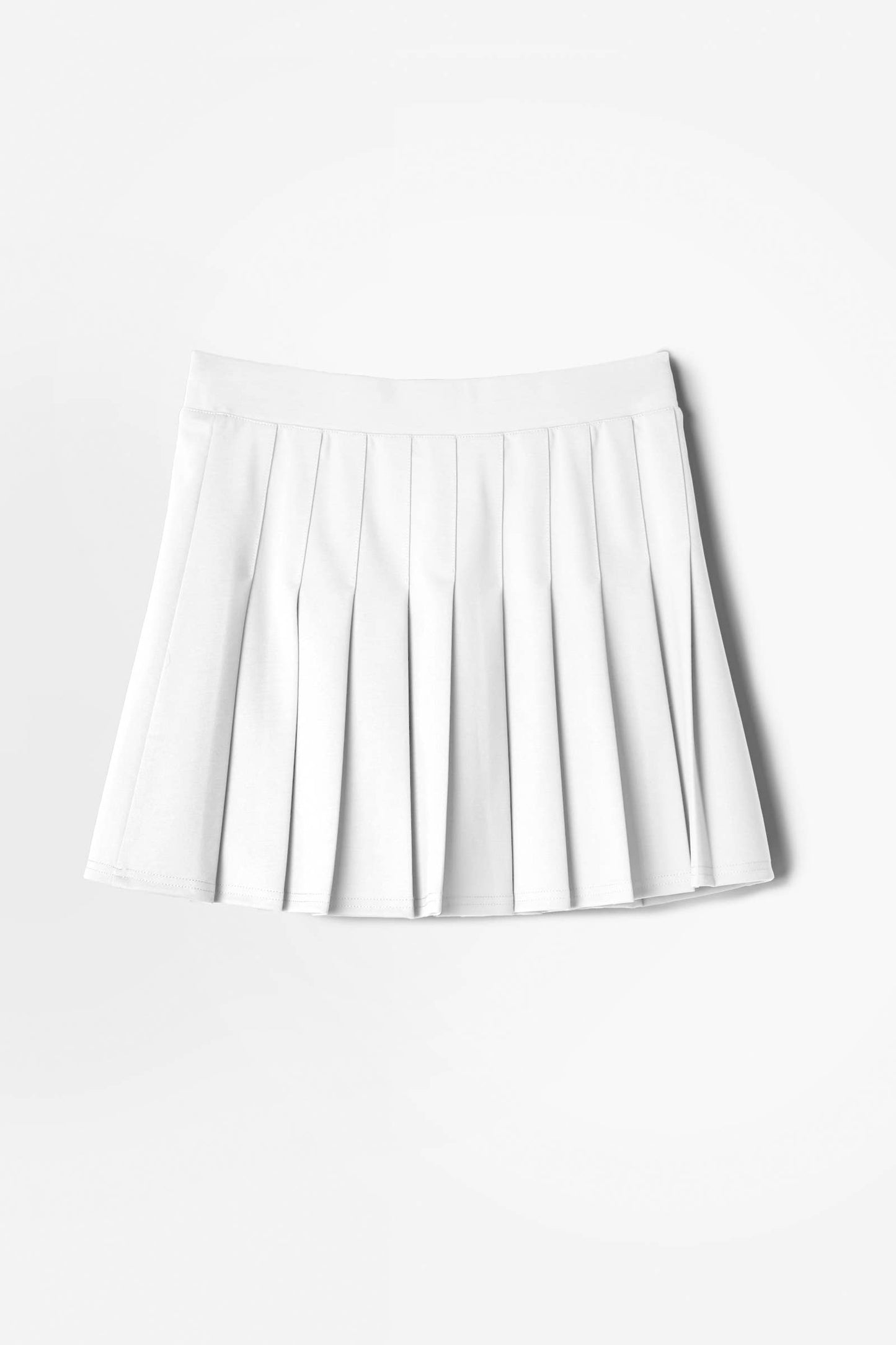 Stretch Fabric Pleated Skort - Preorders