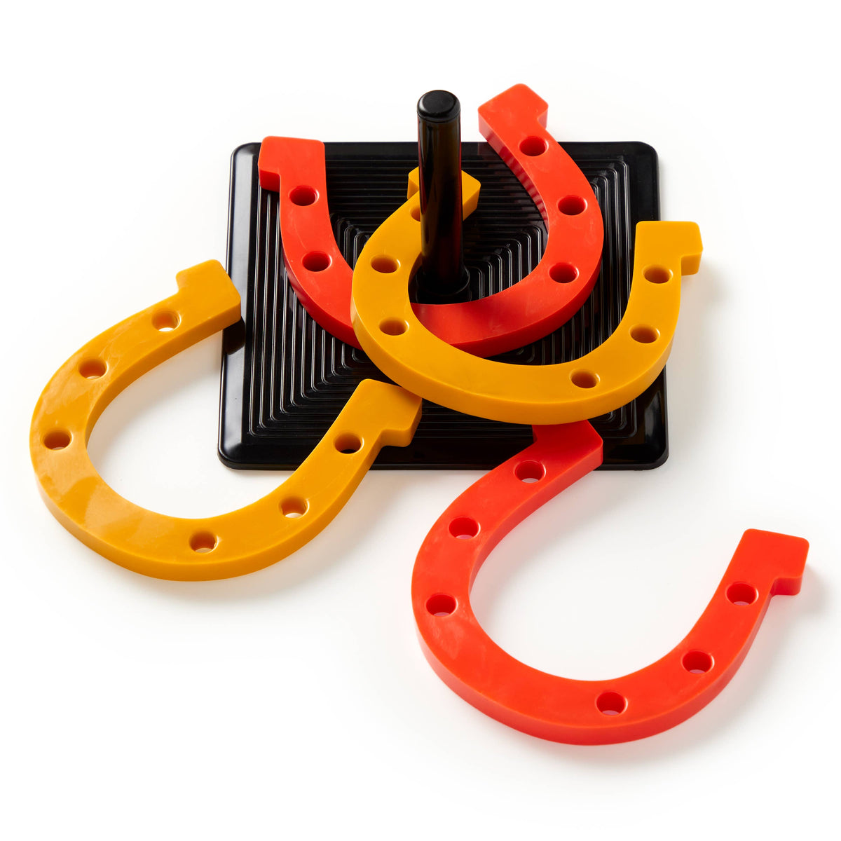 Chronicle Books - Brass Monkey Giddy Up Tabletop Horseshoes Game